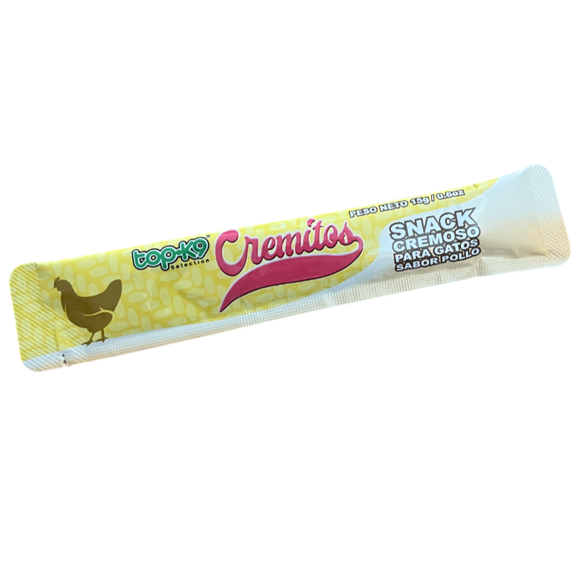 Snack Cremoso – Sabor Pollo (15g)