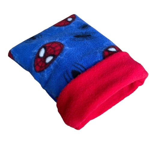Saco de Polar Talla M - Spiderman