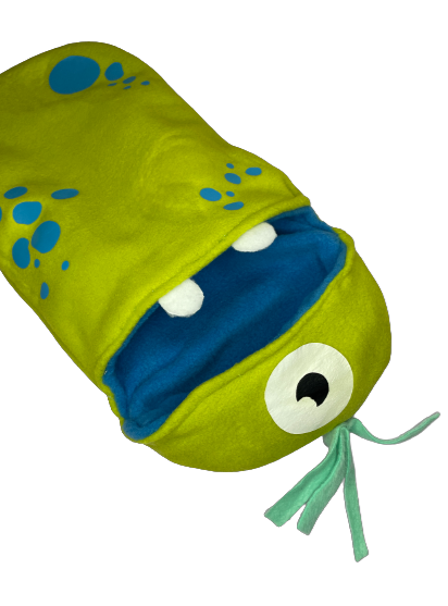 Saco de Polar Halloween - Monster Green