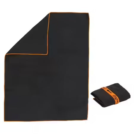 Toalla de Microfibra Talla S - Negro