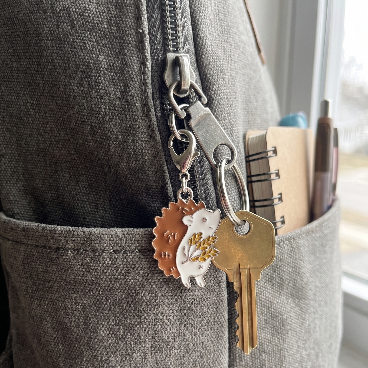 Dije Erizo de la Suerte – Accesorio para Amantes de los Erizos