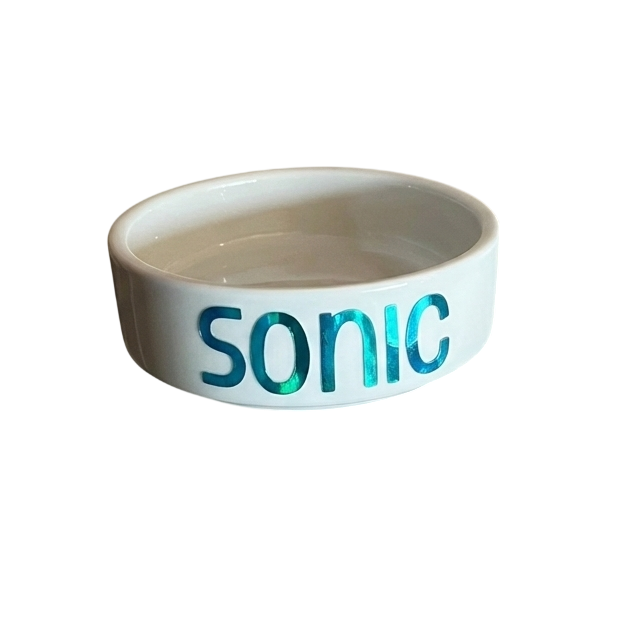 Comedero de Cerámica Personalizable - Anti-Vuelco