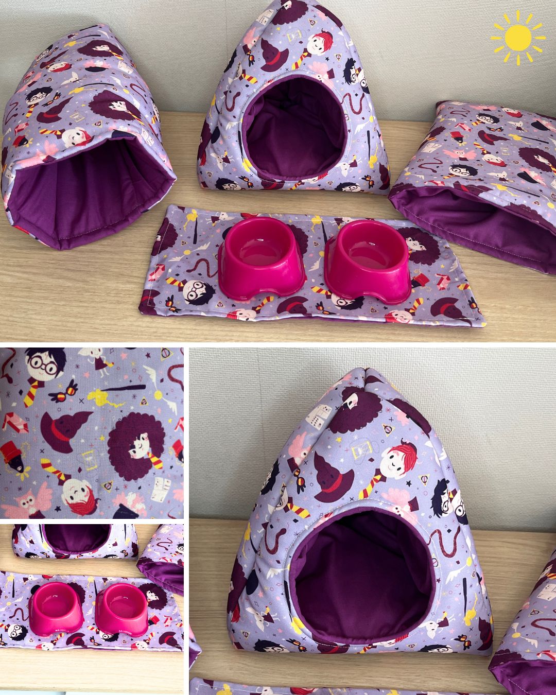 Set Completo de Accesorios de Verano para Erizo –  HP Morado