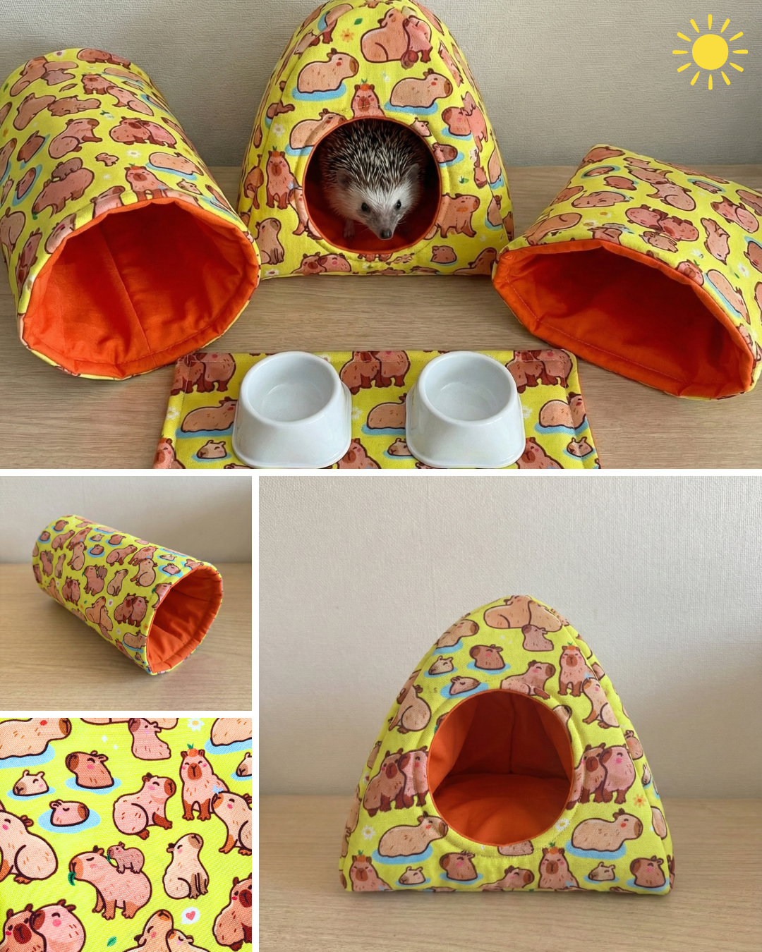 Set Completo de Accesorios de Verano para Erizo –  Capibara